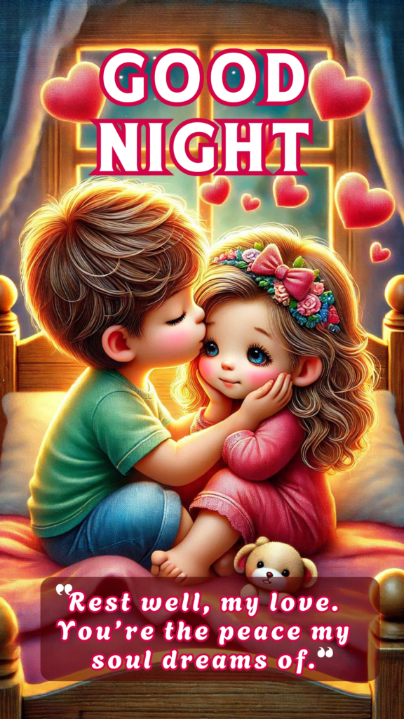 romantic  good night images