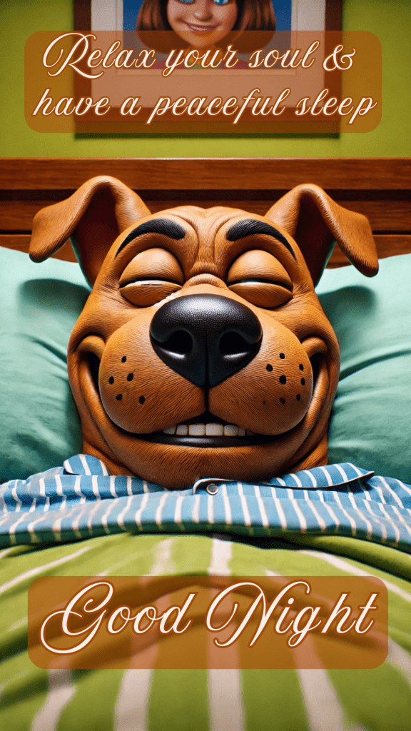 funny good night images