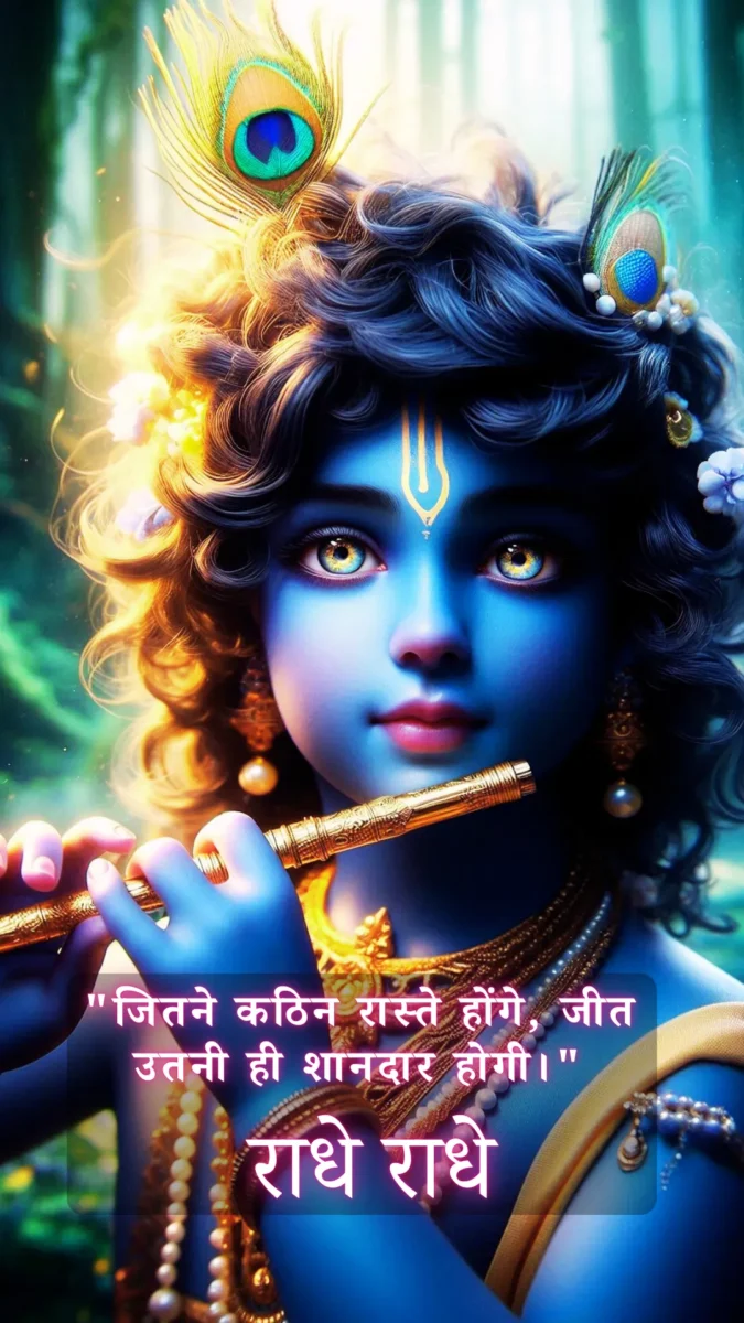 krishna wallpaper HD download - lord krishna whose curly hairs adorned with peacock feather crown. he is playing flute