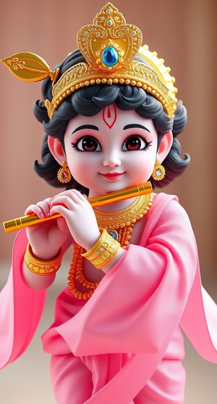 lord radha krishna wallpaper - Cute Young krishna