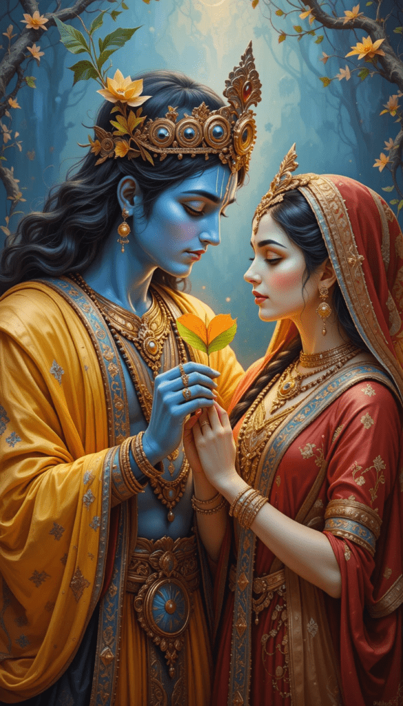 lord radha krishna wallpaper