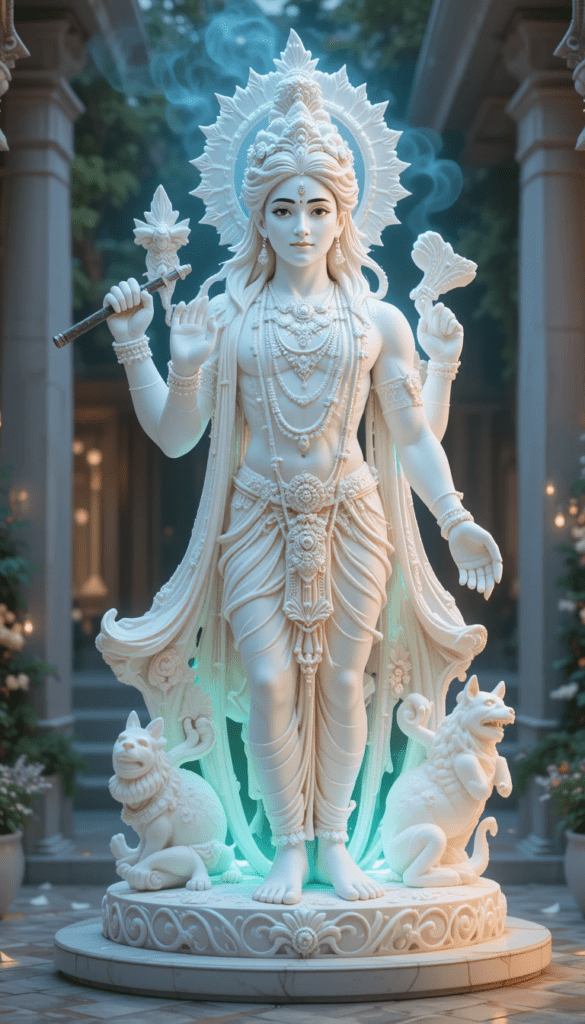lord radha krishna wallpaper - lord krishna image with blue lightning effect.